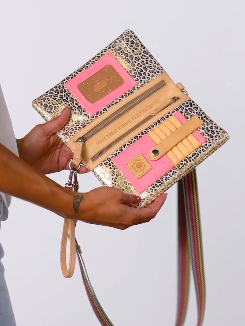 Consuela Kit Uptown Crossbody Wristlet NWT